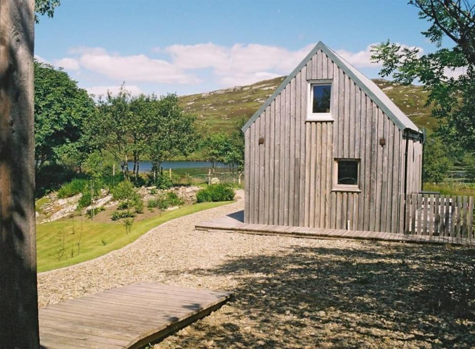 Blar Na Leisg, Self Catering Lodge 2. Drumbeg Bagian luar foto